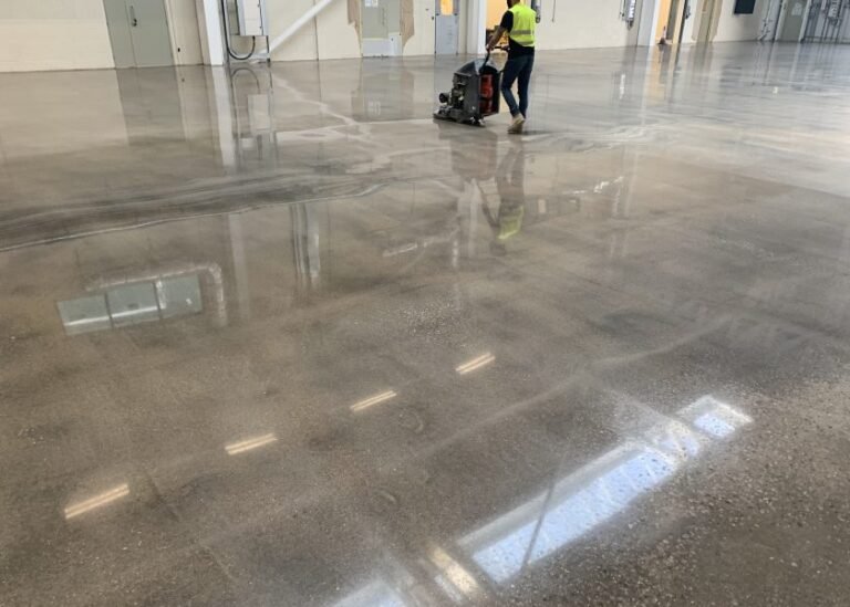 polish concrete